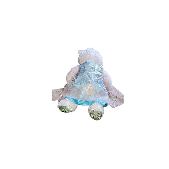 Build A Bear Frozen Fever Elsa Bear with Dress - Picture 3 of 5